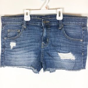 3 FOR $15!!! Flirty Distressed Boyfriend Shorts